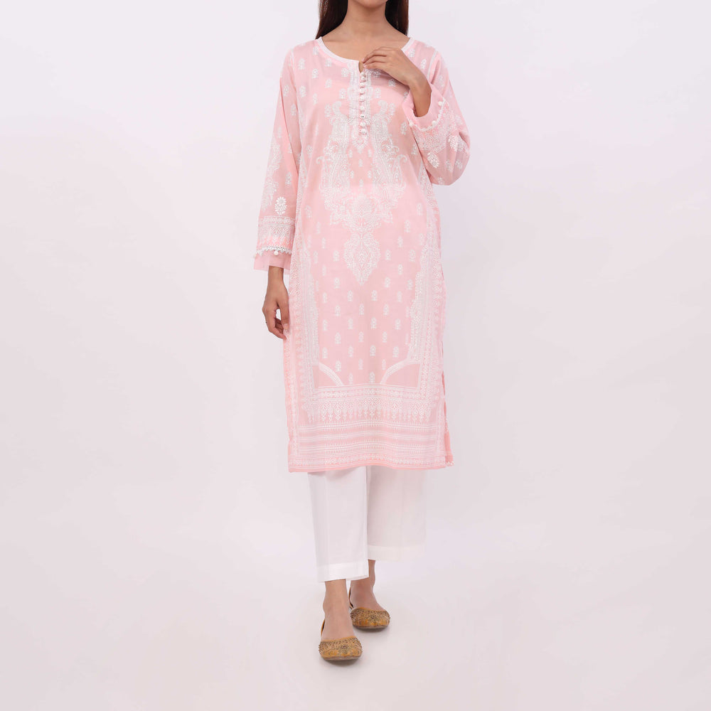 1PC- Paste Printed Lawn Shirt PS5175