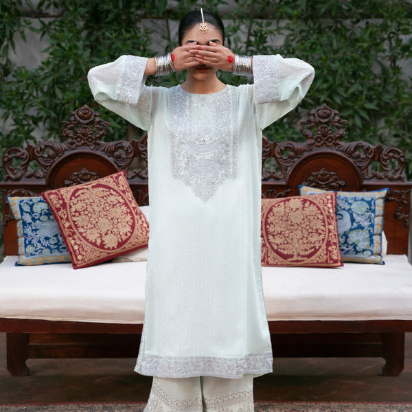 2PC- Chiffon Zari Suit PS5185