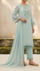 3PC- Embroiderd Crinkle Chiffon Suit PS5193
