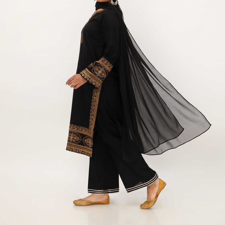 3PC- Cotton Cambric Suit PS5249