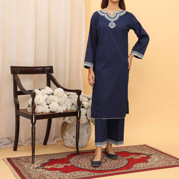 2PC- Cotton Cambric Suit PS5251