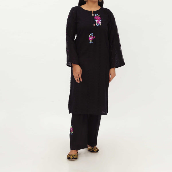 2PC- Schiffli Chikankari Lawn Suit PS5282