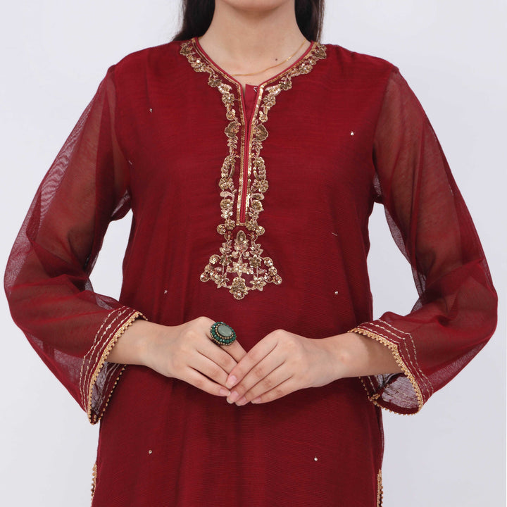 3PC- Cotton Net Suit PS5283