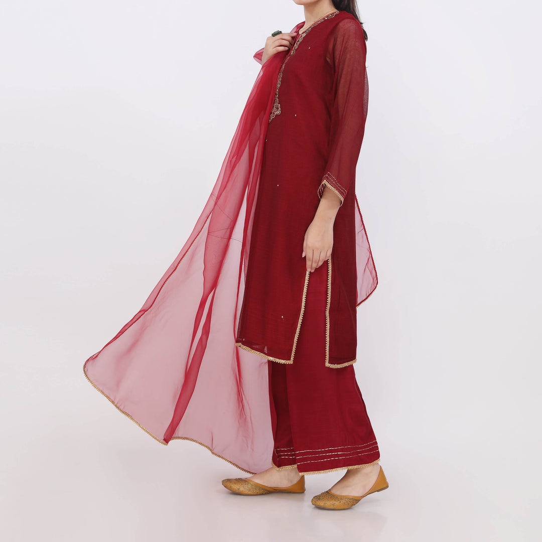 3PC- Cotton Net Suit PS5283