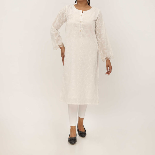 1PC- Chickankari Lawn Shirt PS5285