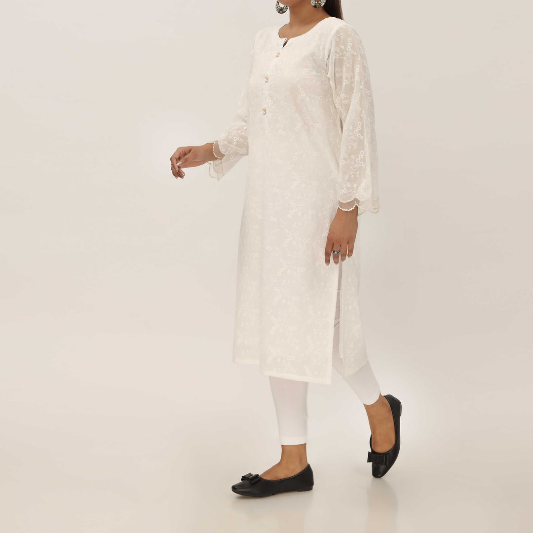 1PC- Chickankari Lawn Shirt PS5285