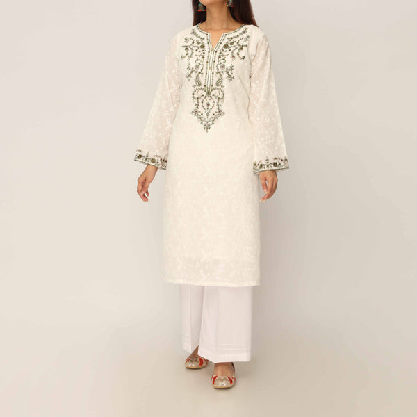 2PC- Chikan Kari Lawn Suit PS5293