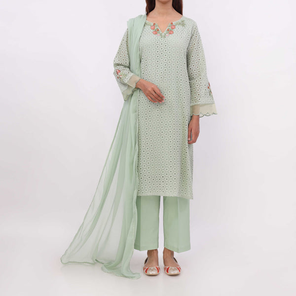 3PC- Chikan Kari Lawn Suit PS5312