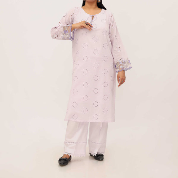 1PC- Chikan Schiffli Lawn Shirt PS5315