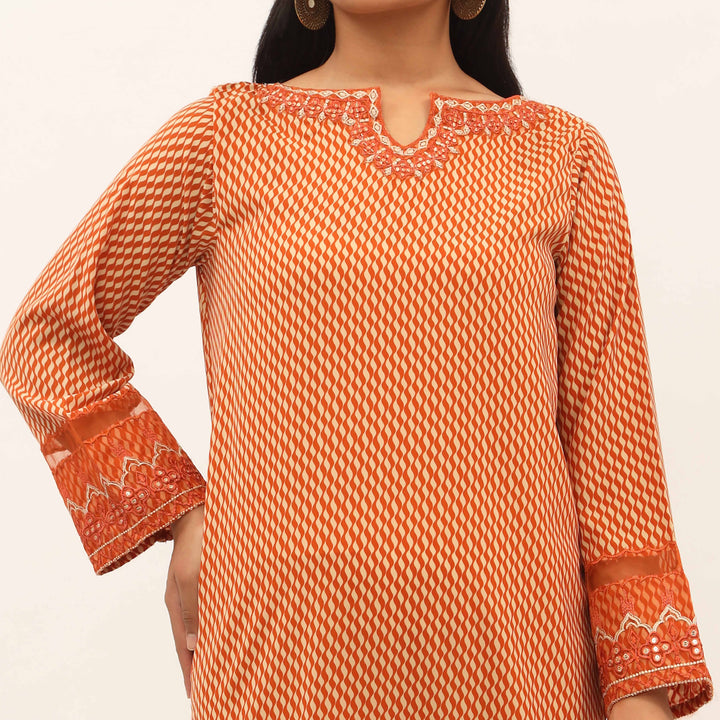 1PC- Printed Gripsilk Shirt PS5330