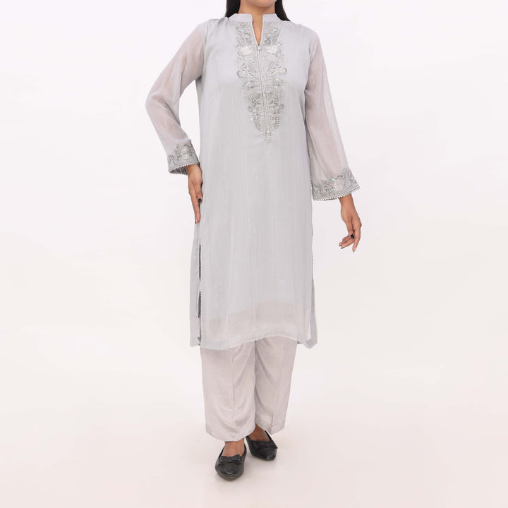 1PC- Chiffon Zari Shirt PS5335