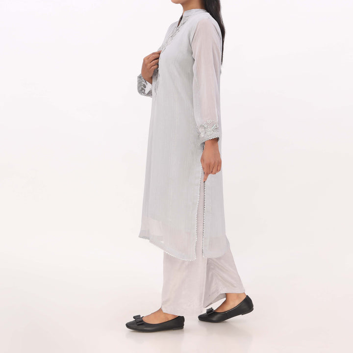 1PC- Chiffon Zari Shirt PS5335