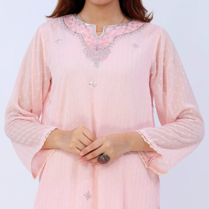 3PC- Broshia Chiffon Suit PS5341