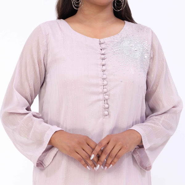 OPULENT<br>2 PC Embroidered Suit PS5372