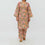 2PC- Digital Printed Cotton Cambric Co-ord Set PS5376