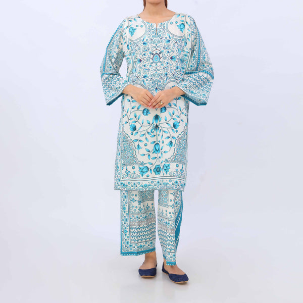 2 PC- Digital Printed Cambric Suit PS5392