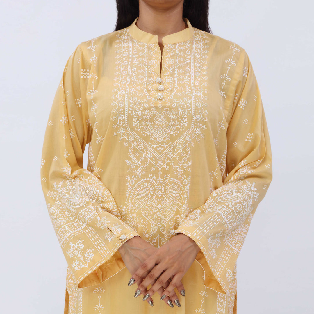 1PC- Printed Lawn Shirt PS5394