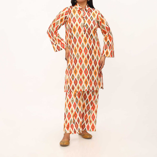 2PC- Digital Printed Lawn Suit PS5402