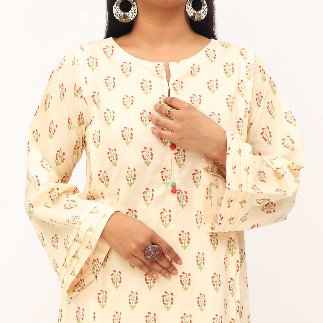 2PC- Digital Printed Lawn Suit PS5418