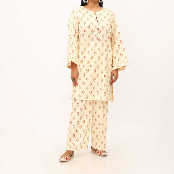 2PC- Digital Printed Lawn Suit PS5418