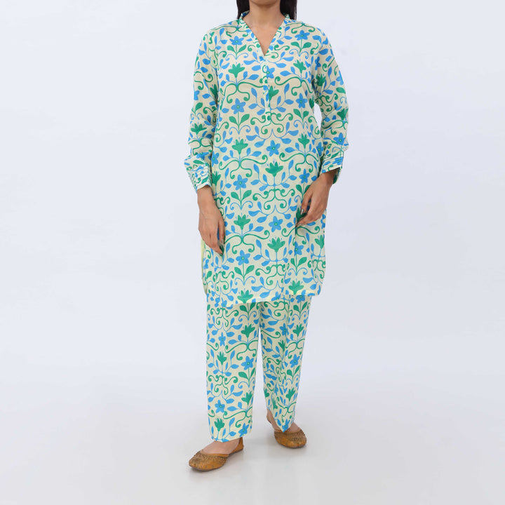 2PC- Digital Printed Lawn Suit PS5424
