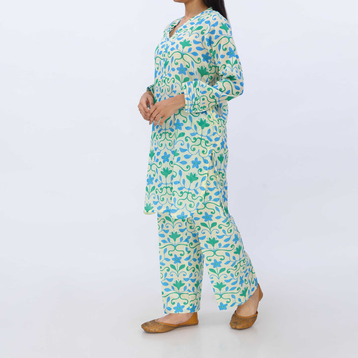 2PC- Digital Printed Lawn Suit PS5424