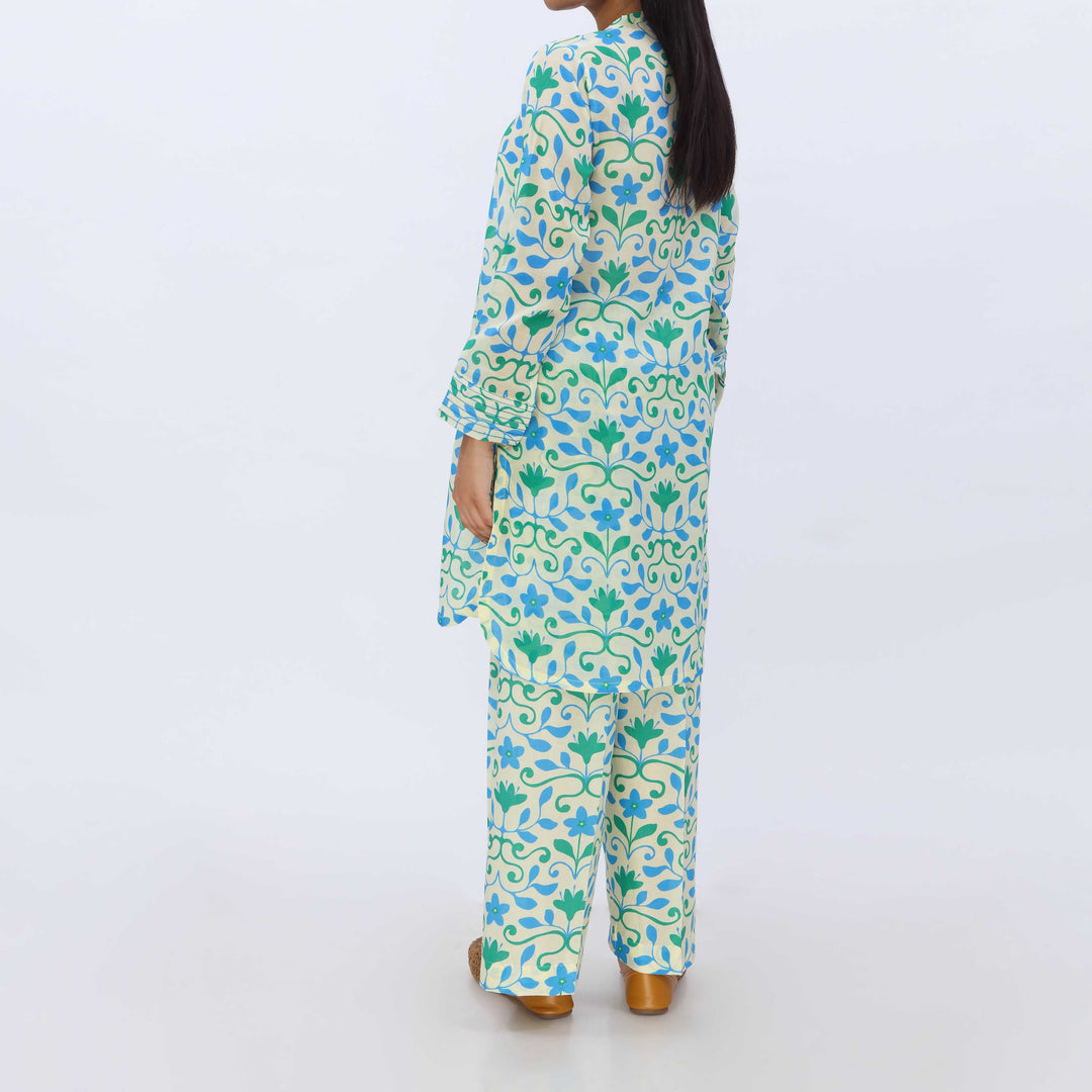 2PC- Digital Printed Lawn Suit PS5424