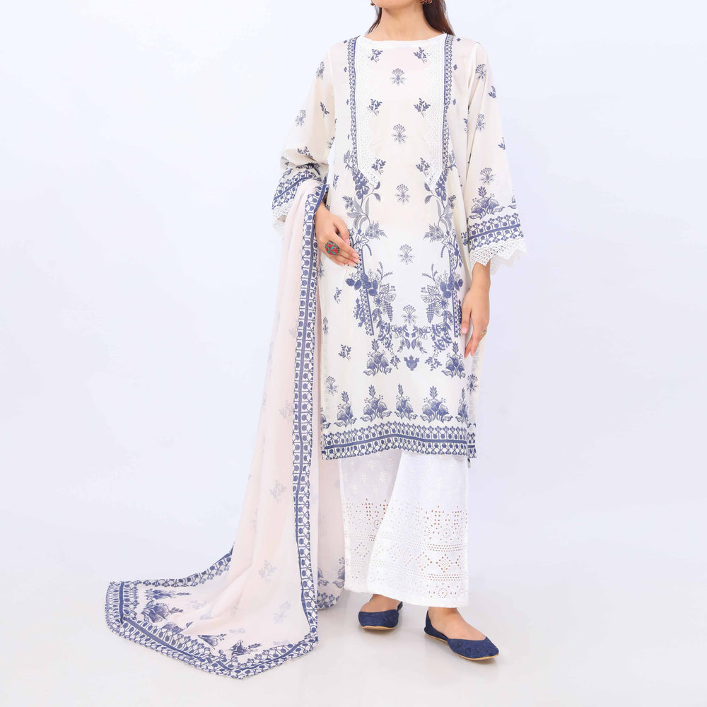2 PC- Digital Printed Lawn Suit PS5426