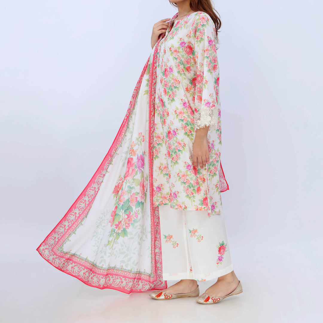 3PC- Digital Printed Lawn Suit PS5430
