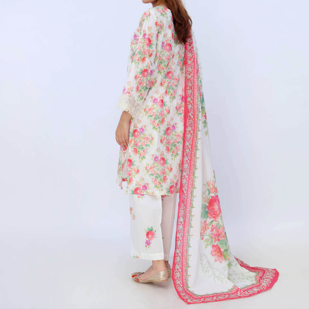 3PC- Digital Printed Lawn Suit PS5430