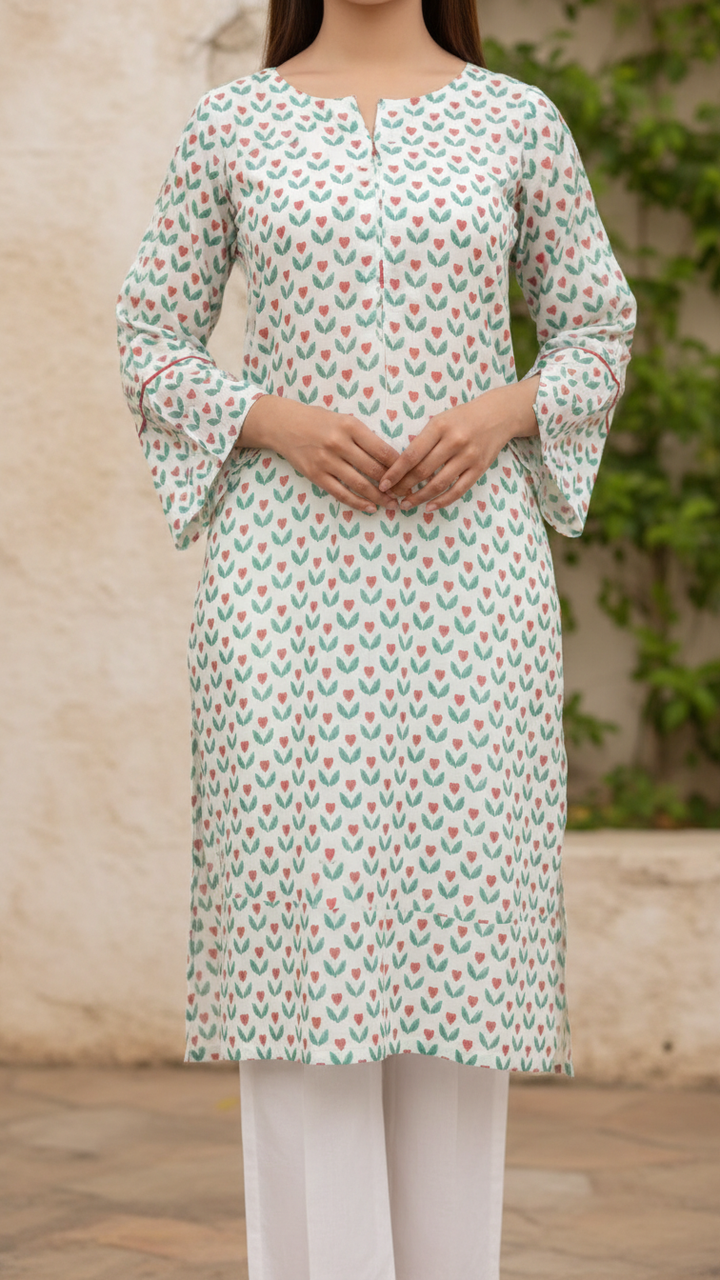 1PC- Digital Printed Lawn Shirt PS5434