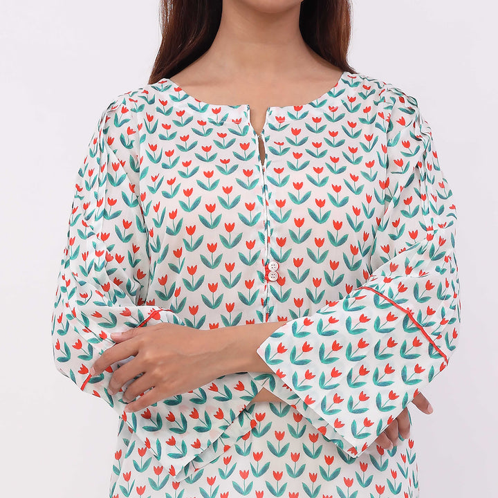 1PC- Digital Printed Lawn Shirt PS5434