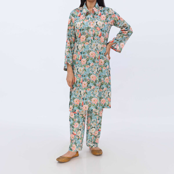 2PC- Digital Printed Lawn Suit PS5436