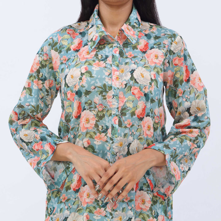 2PC- Digital Printed Lawn Suit PS5436