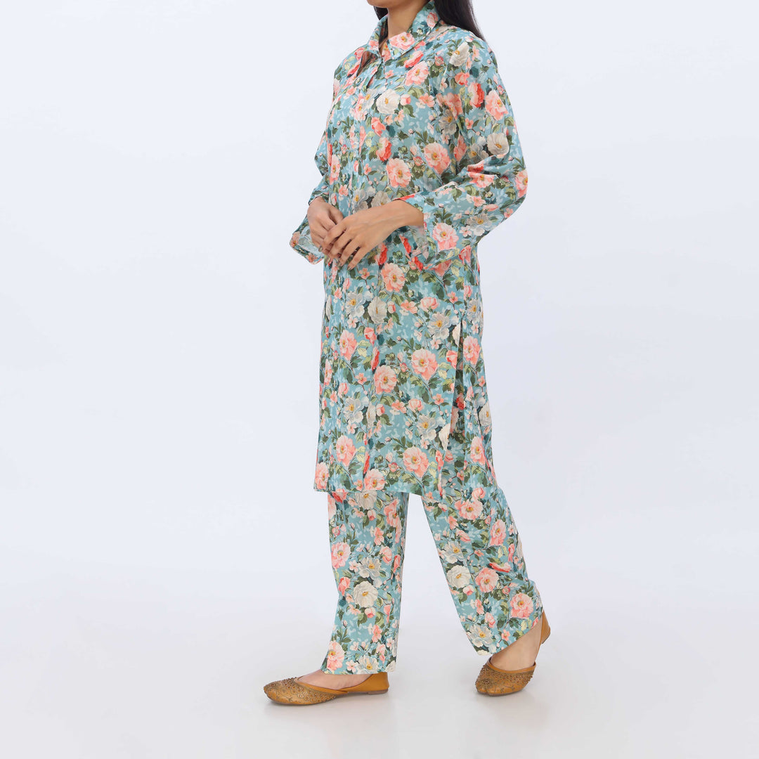 2PC- Digital Printed Lawn Suit PS5436