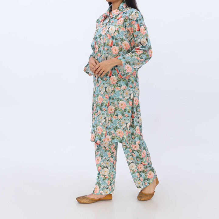 2PC- Digital Printed Lawn Suit PS5436