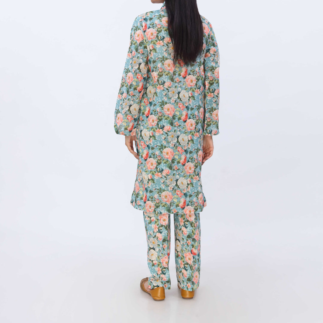 2PC- Digital Printed Lawn Suit PS5436