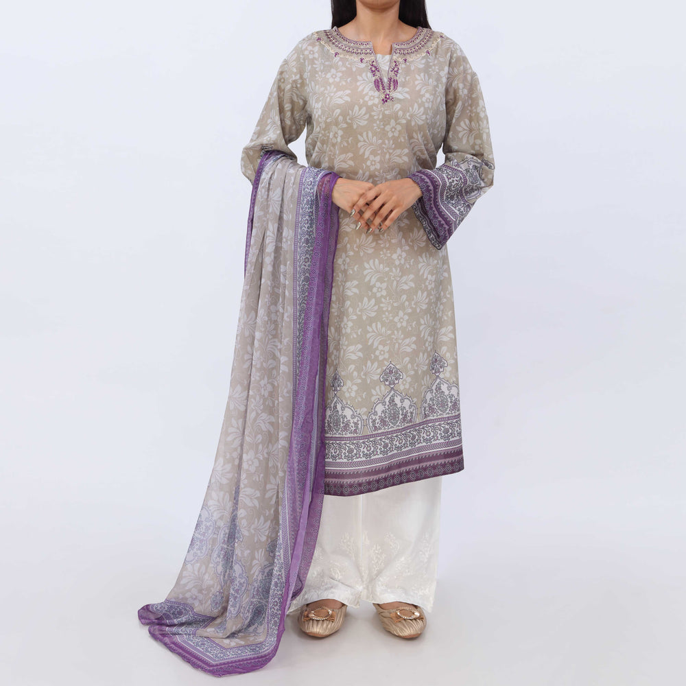2PC- Digital Printed Lawn Suit PS5440