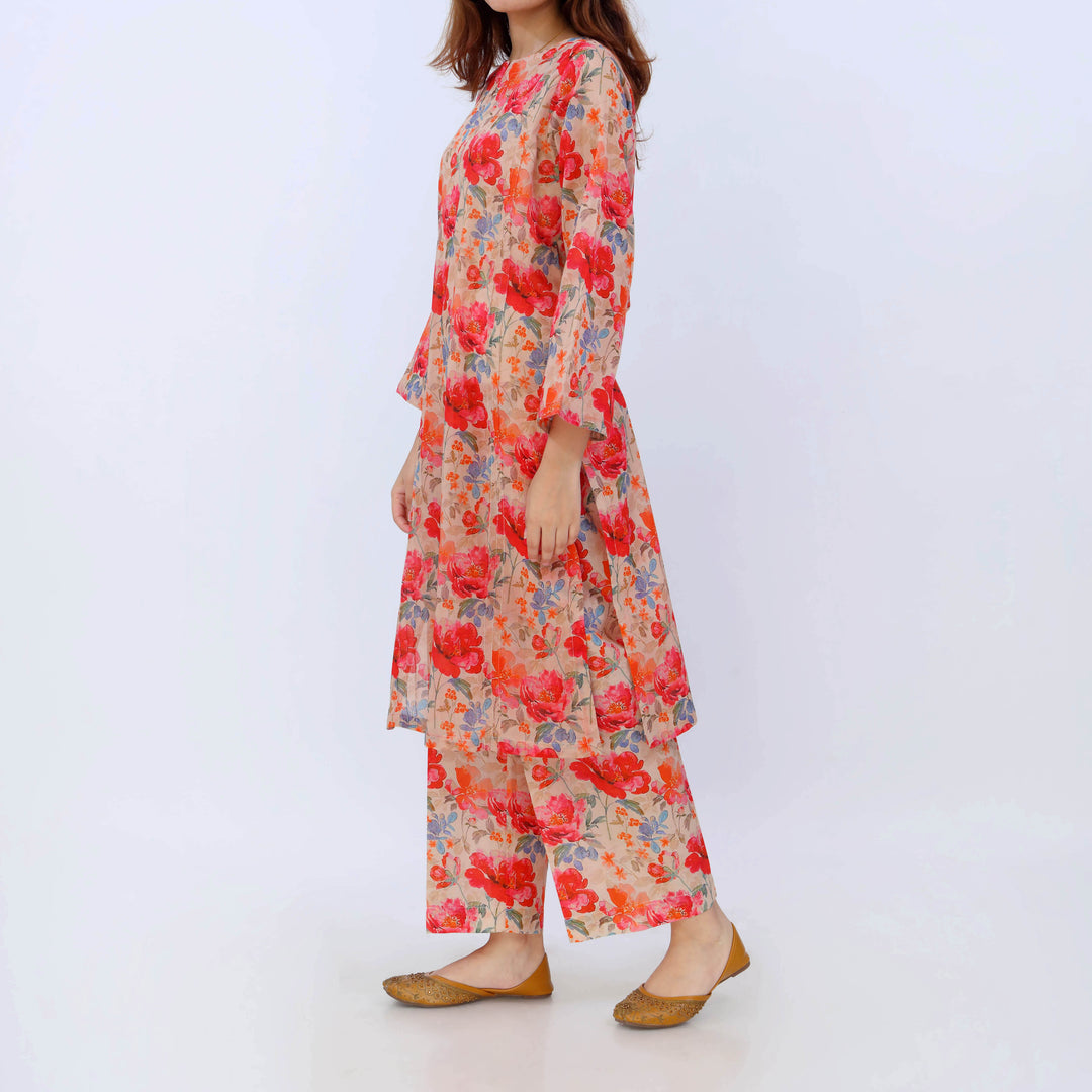 2PC- Digital Printed Lawn Suit PS5455