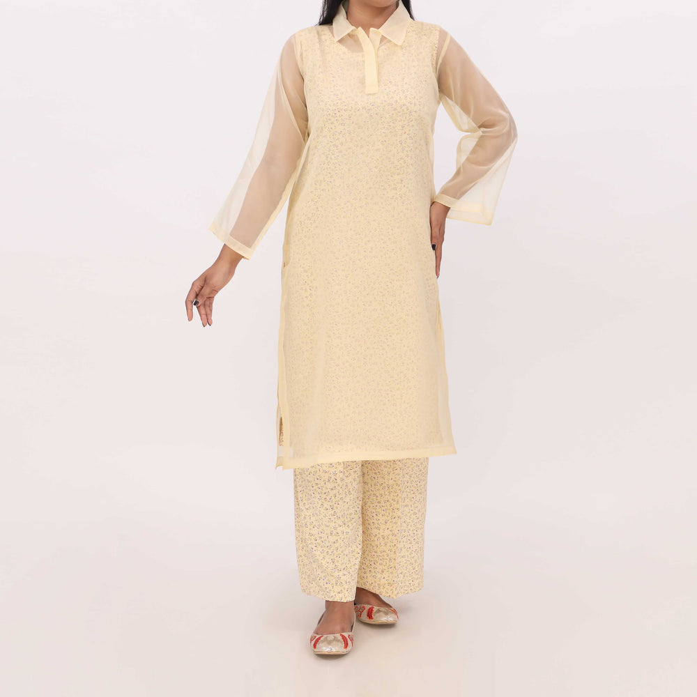 2PC- Organza Suit PS5456