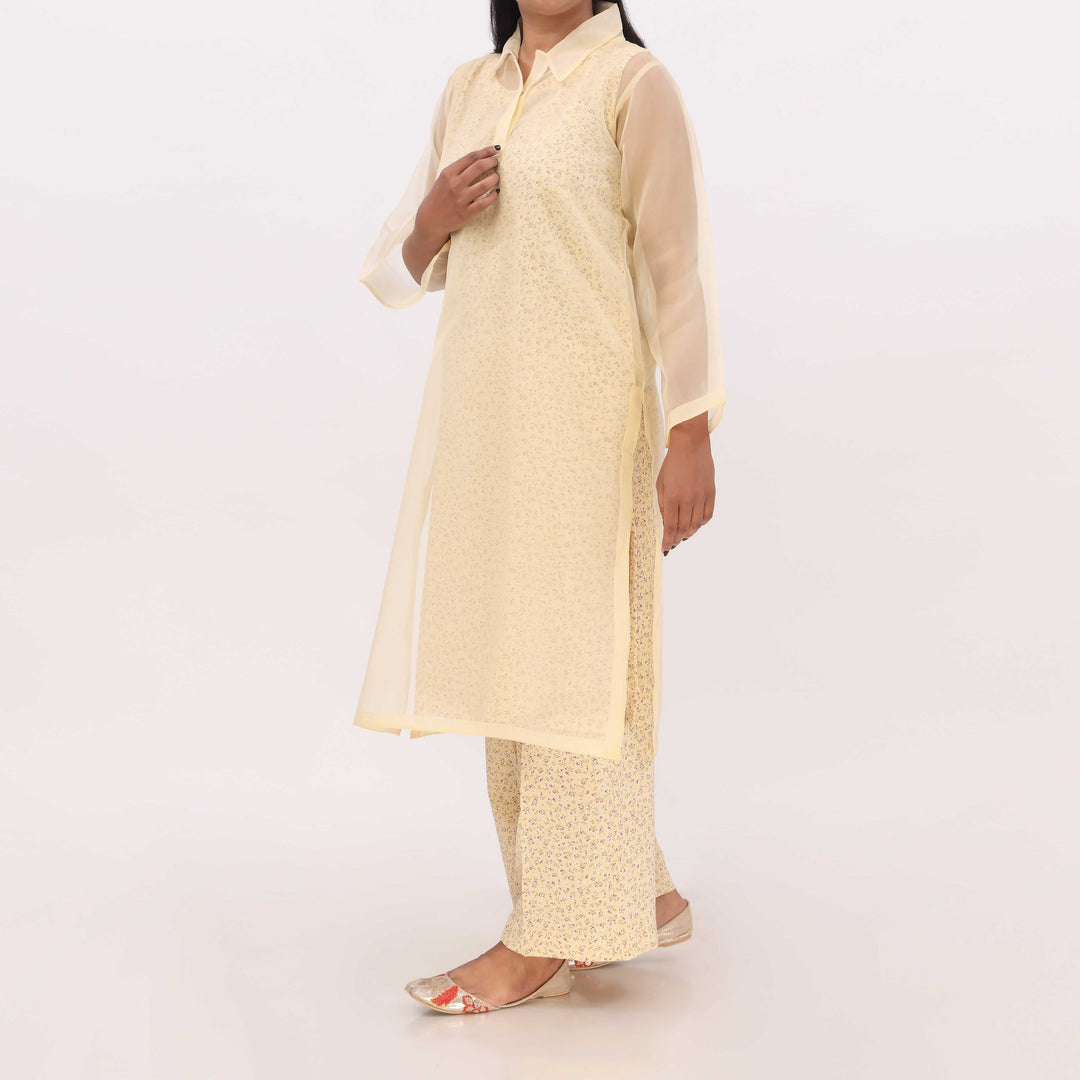 2PC- Organza Suit PS5456