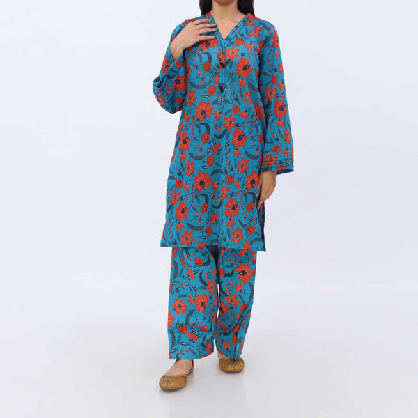 2PC- Digital Printed Lawn Suit PS5458
