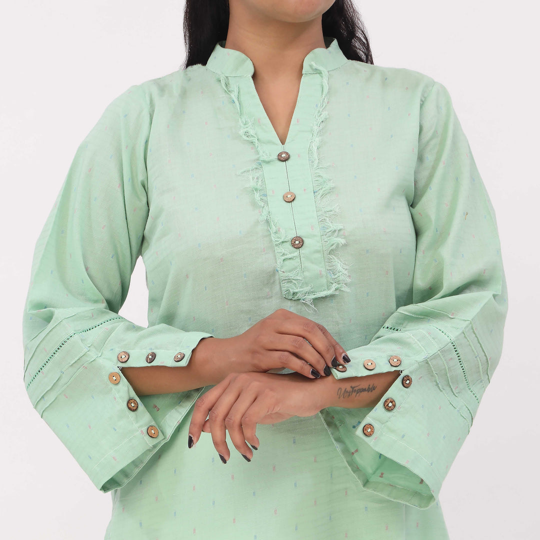 1PC- Yarn Dyed Jaquard Shirt PS5463