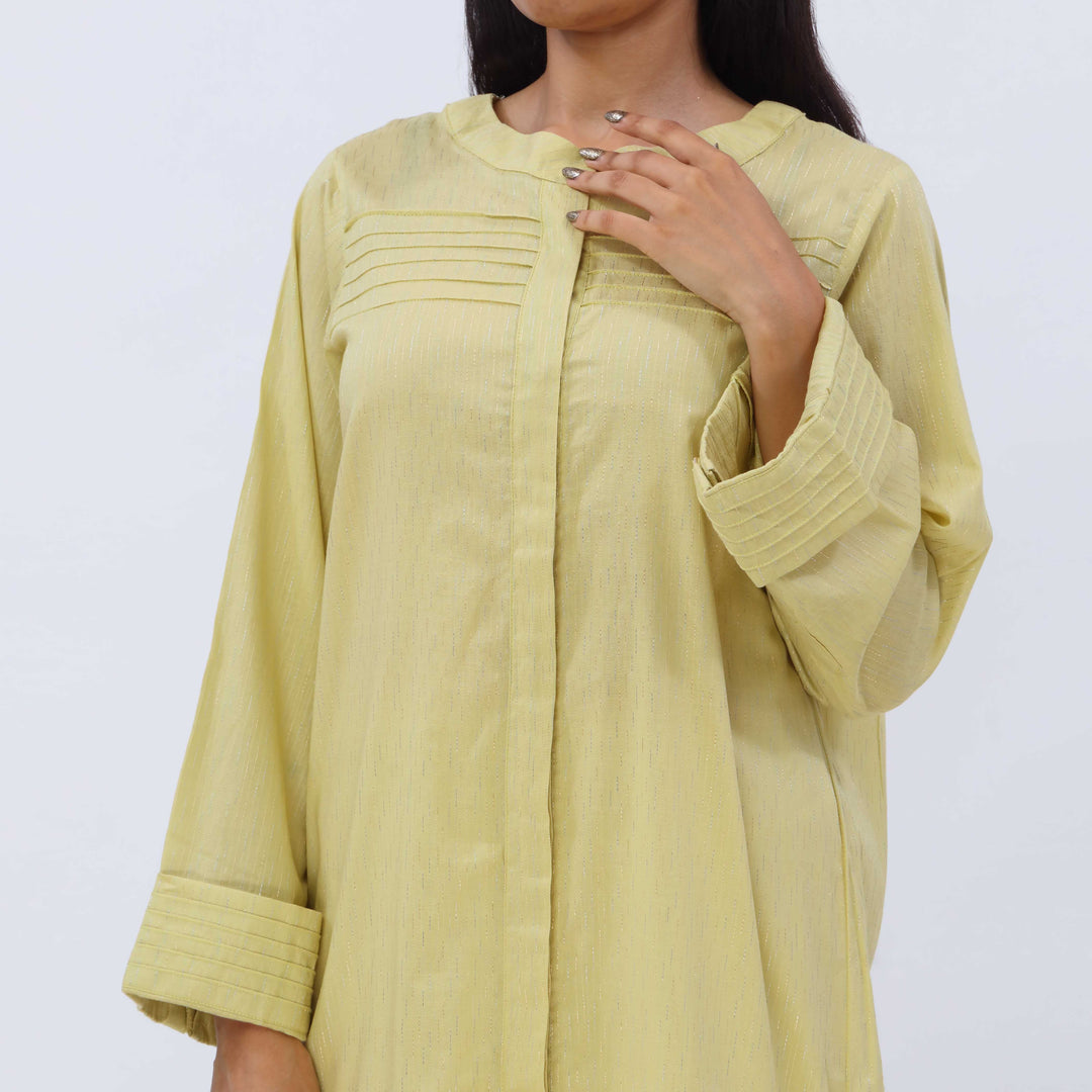 1PC- Yarn Dyed Cotton Jaquard Shirt PS5467