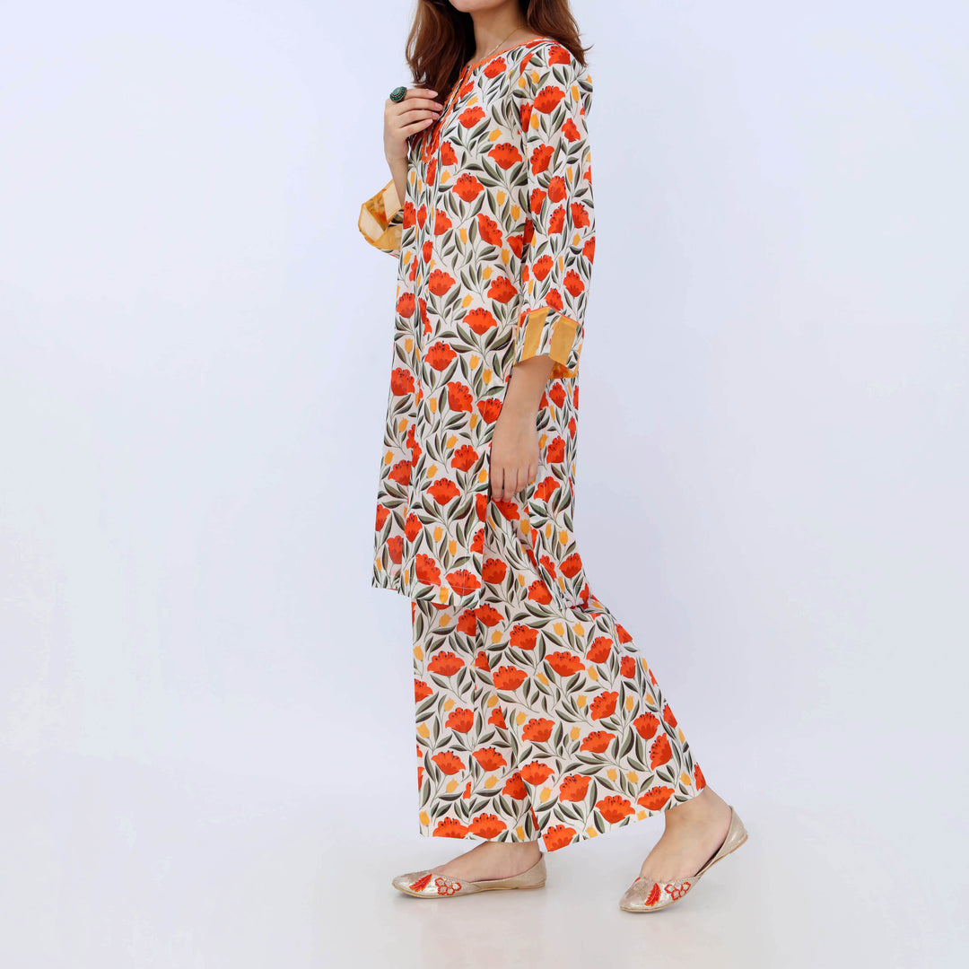 2PC- Digital Printed Lawn Suit PS5511