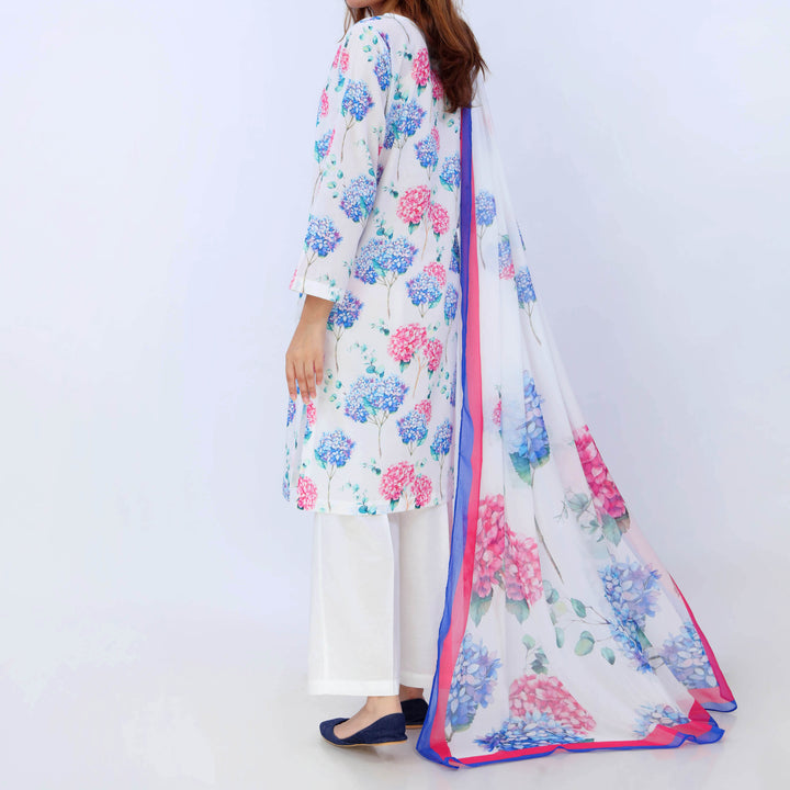 3PC- Digital Printed Lawn Suit PS5513