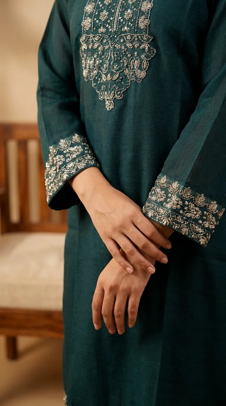 2 PC Embellished Suit PS608763