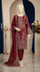 3 PC Embellished Cambric Suit PF613713