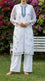 3 PC Embellished Cambric Stitched Suit PS617709