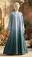 Green Grip Silk Abaya PS619011